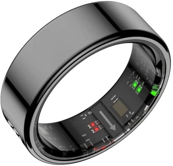 Smart Ring - Heart Rate & Sleep Tracking, 5ATM Waterproof
