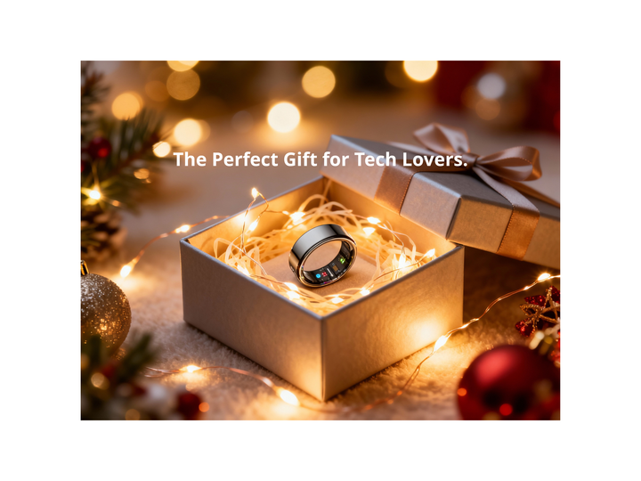 Smart Ring - Heart Rate & Sleep Tracking, 5ATM Waterproof