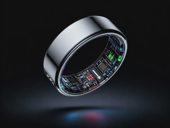 Smart Ring - Heart Rate & Sleep Tracking, 5ATM Waterproof