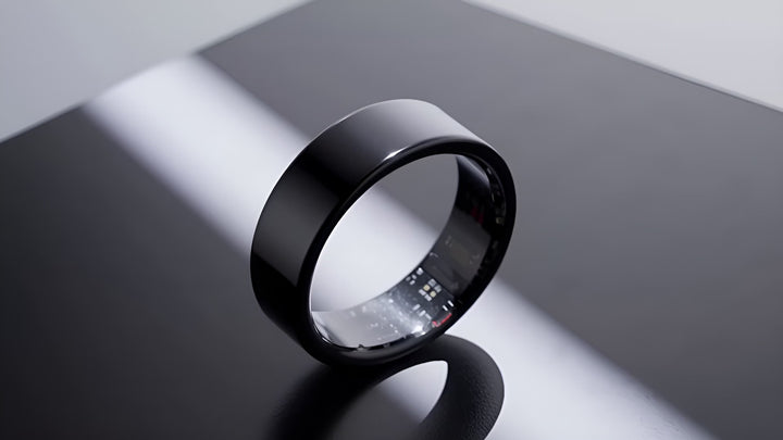 Smart Ring - Heart Rate & Sleep Tracking, 5ATM Waterproof